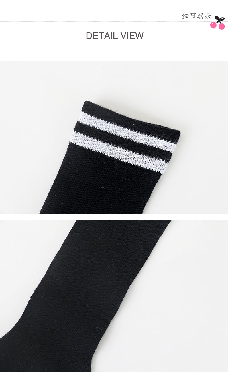 Stripe Tall Socks