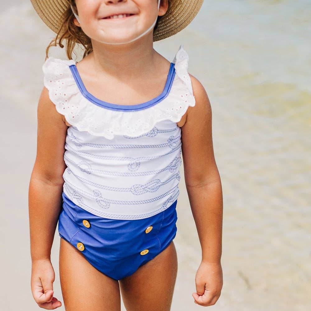 Nautical Retro Swimsuit