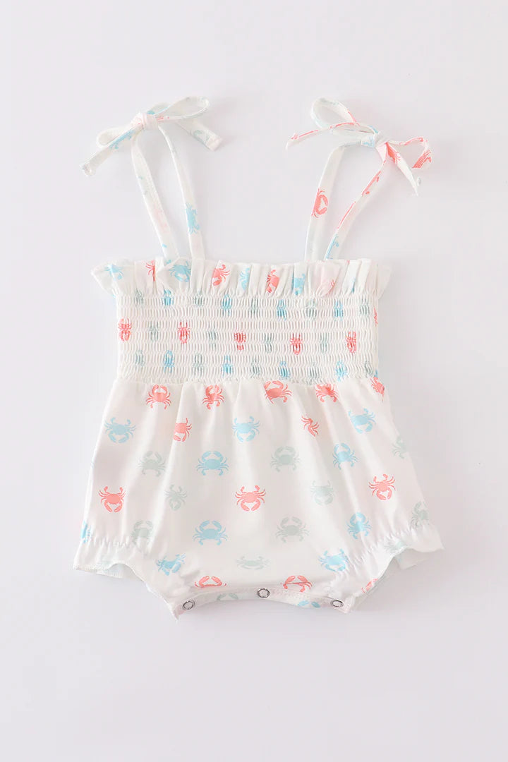 Crabby Smocked Bubble