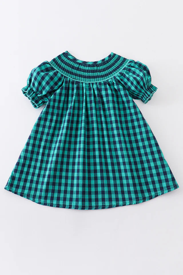 Forest Plaid Dress