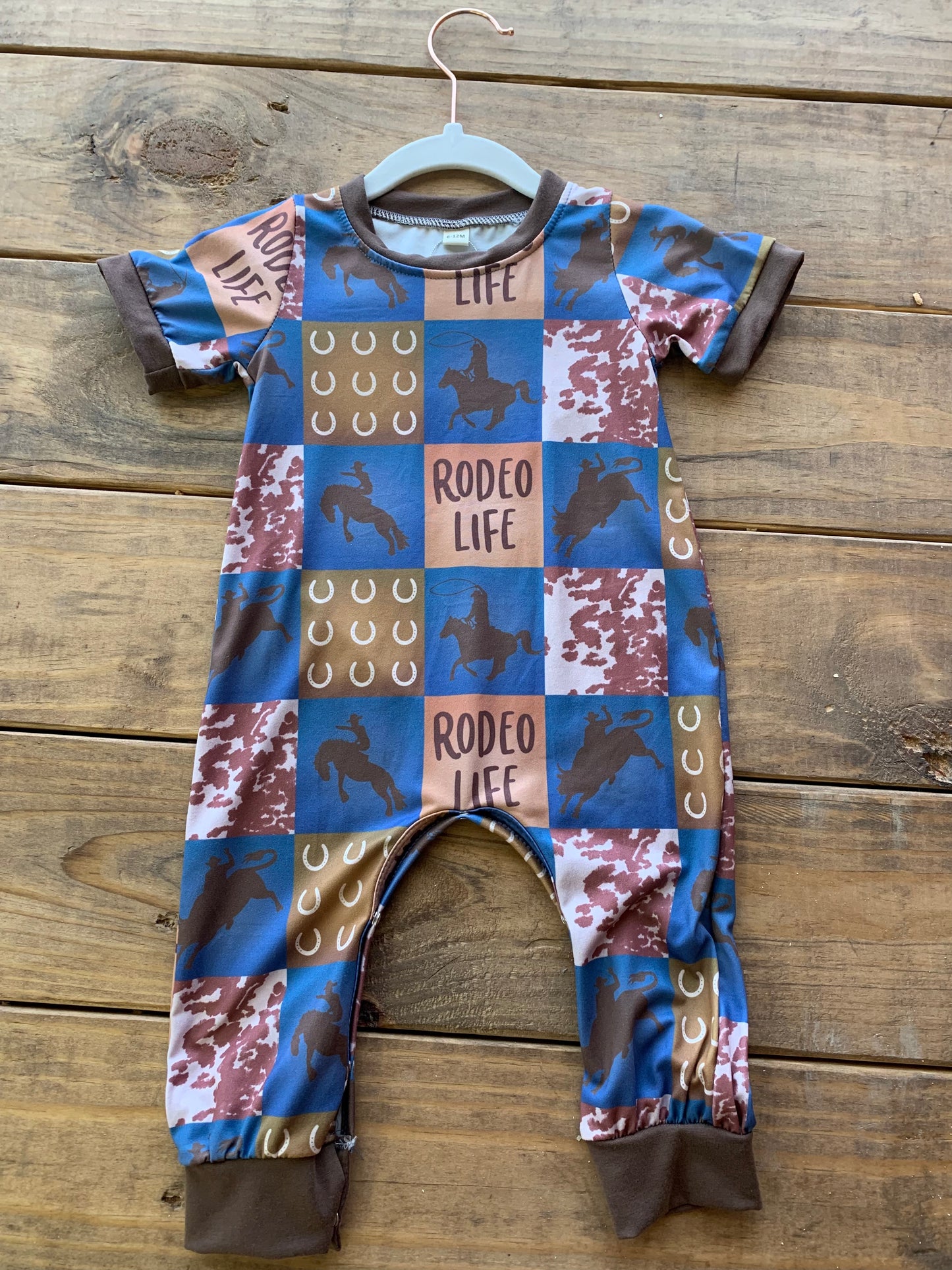 Rodeo life romper