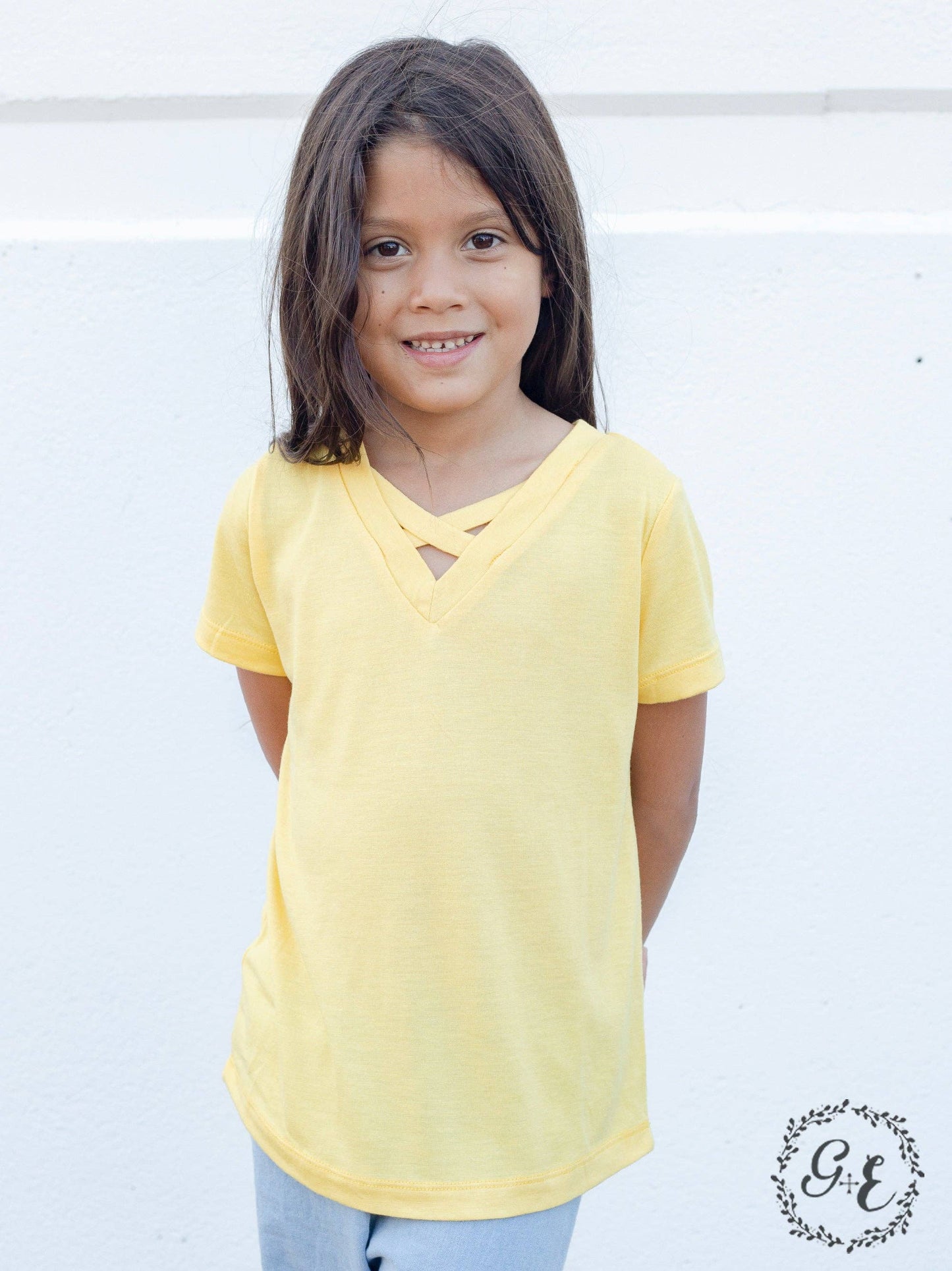 Tangled V-Neck Top