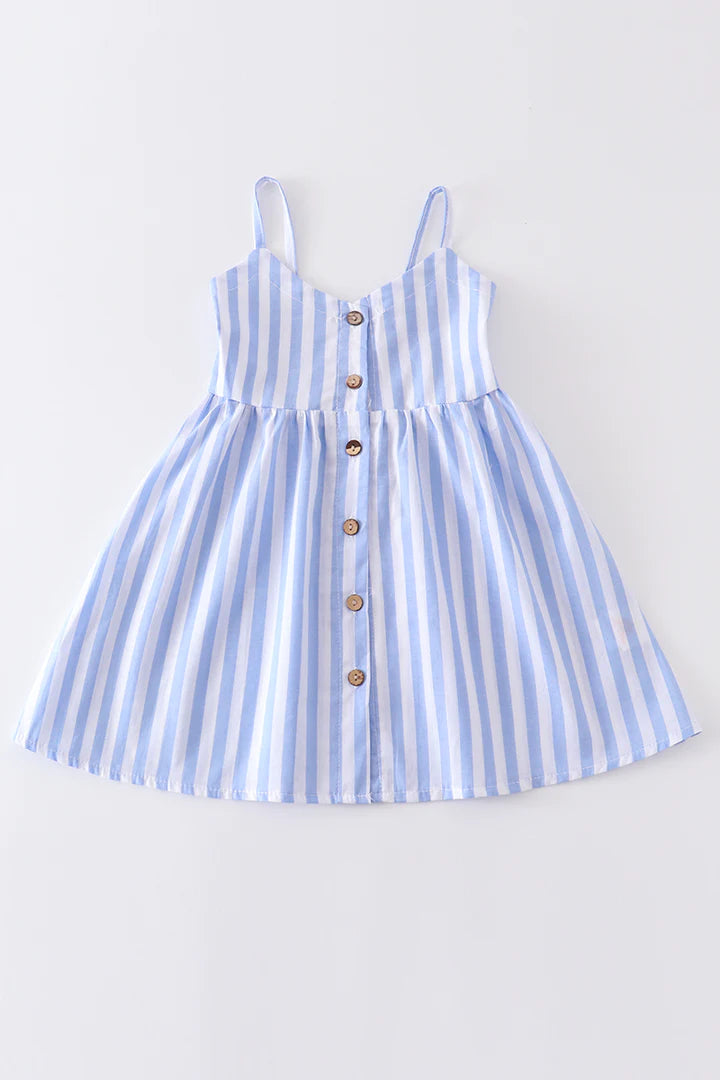 Striped Button Down Dress