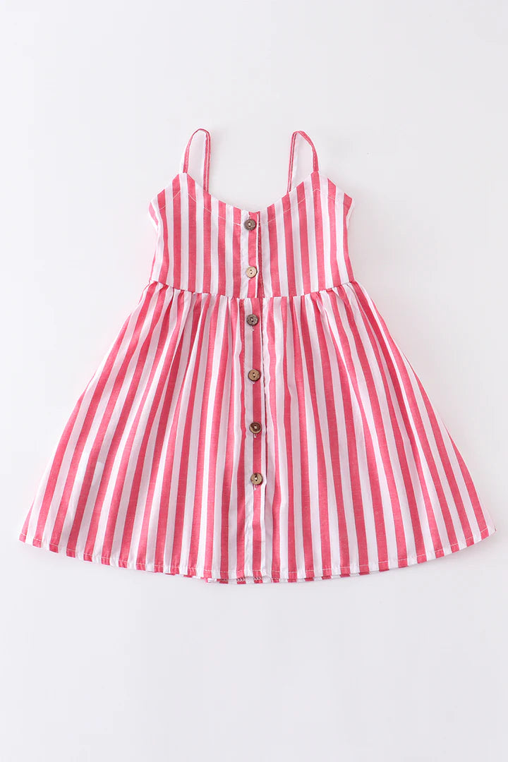 Striped Button Down Dress