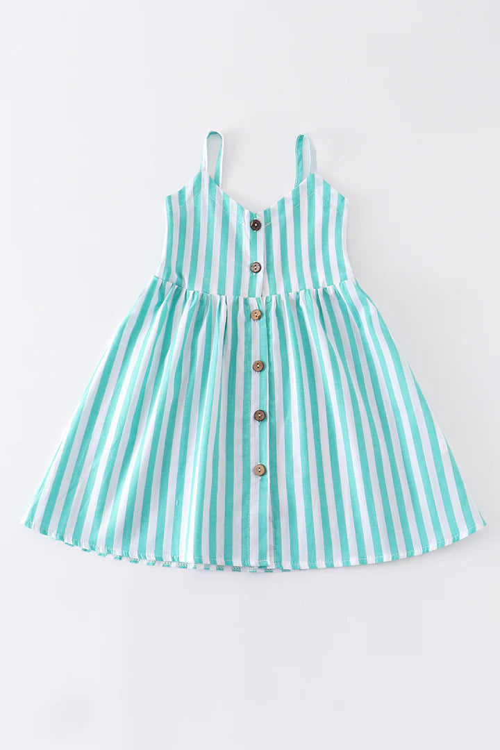 Striped Button Down Dress