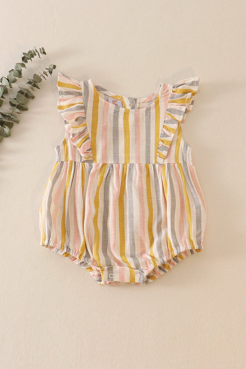 Linen Striped Bubble