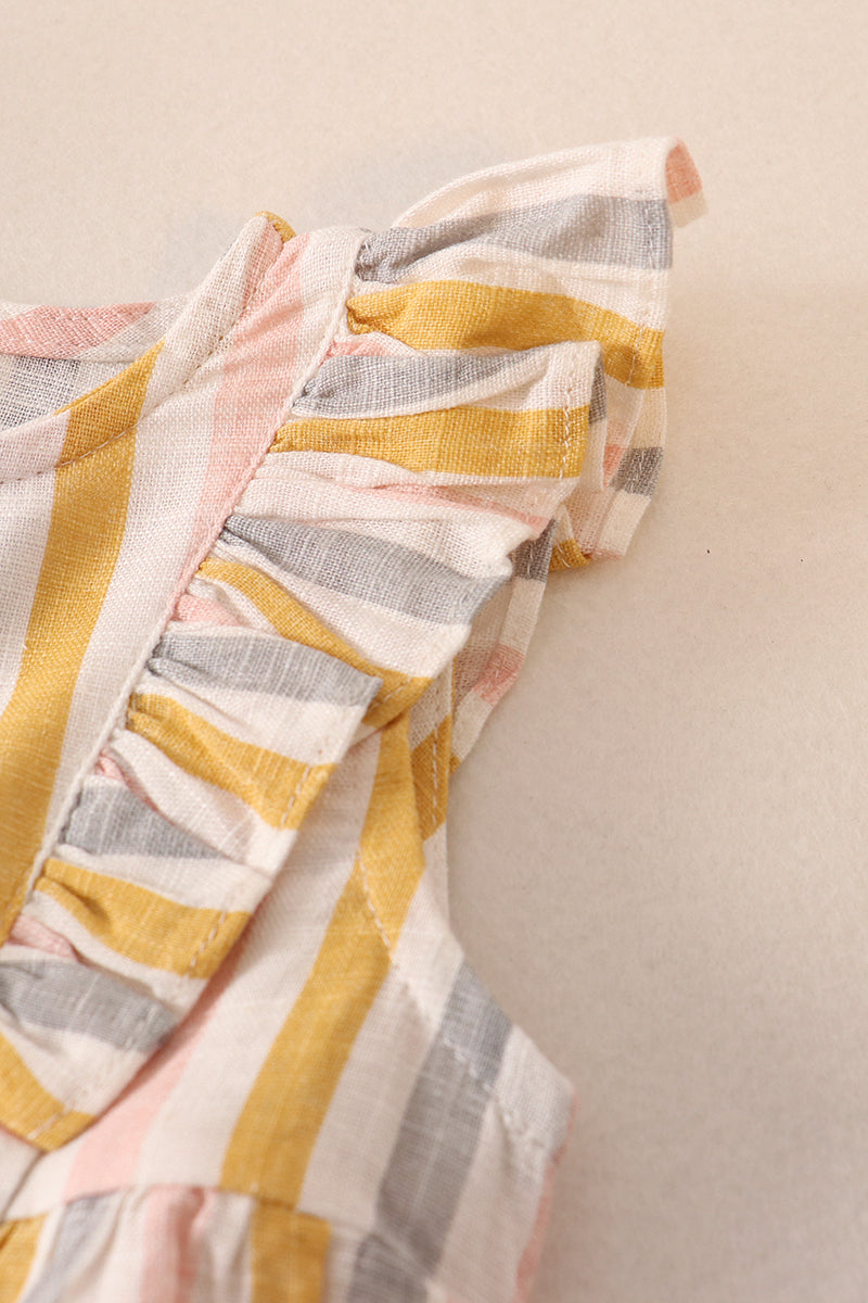 Linen Striped Bubble