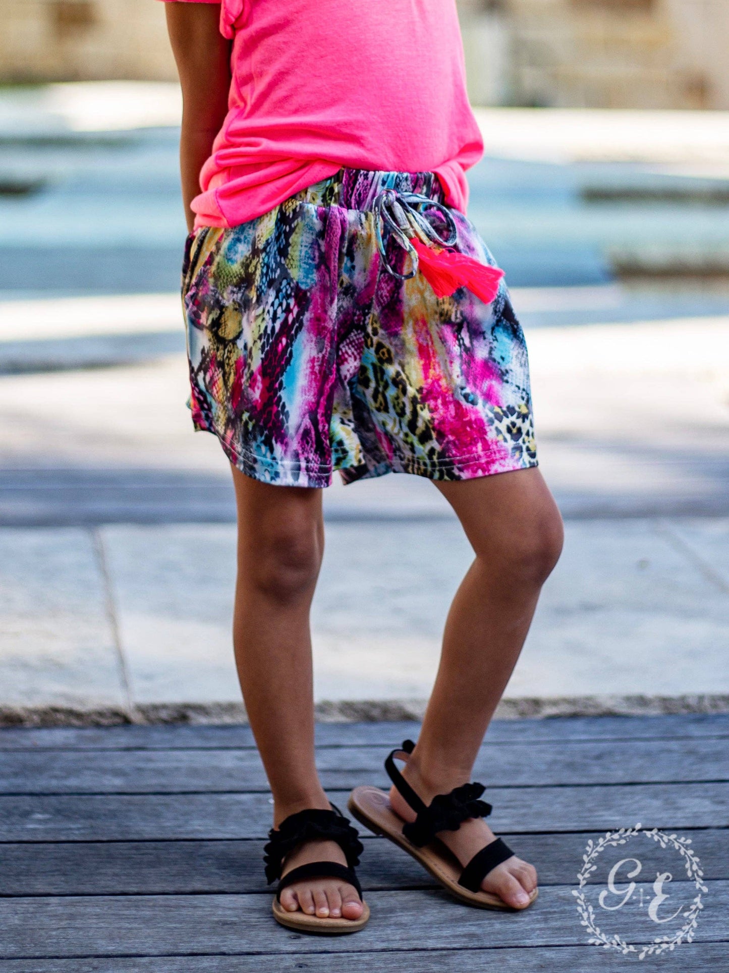Over the Rainbow Snake Shorts
