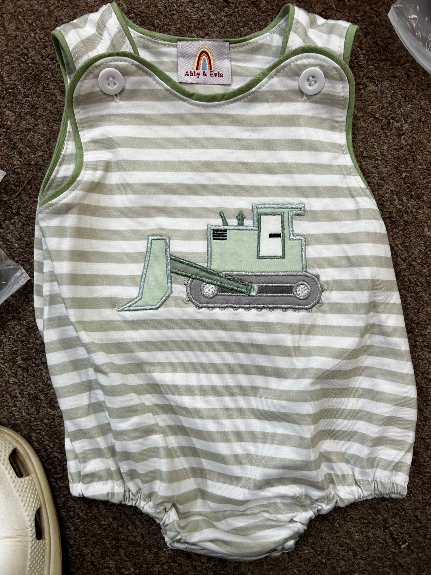 Bulldozer Applique Bubble