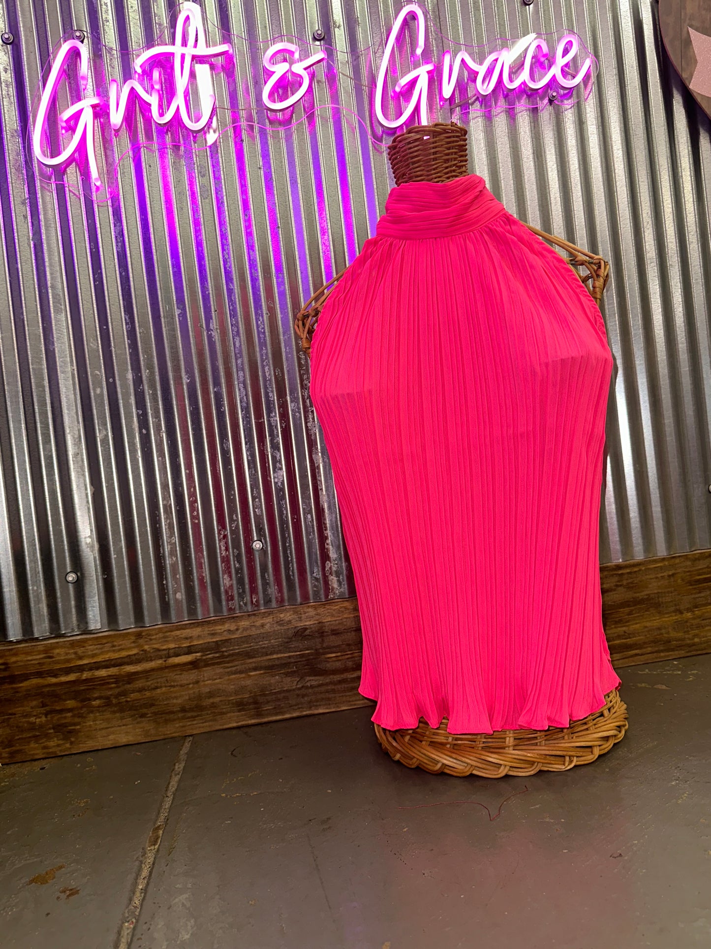 Pleated Top