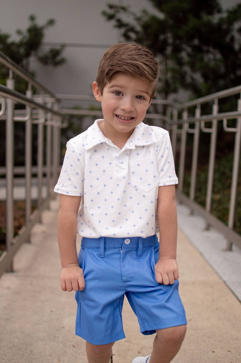 French Blue Shorts