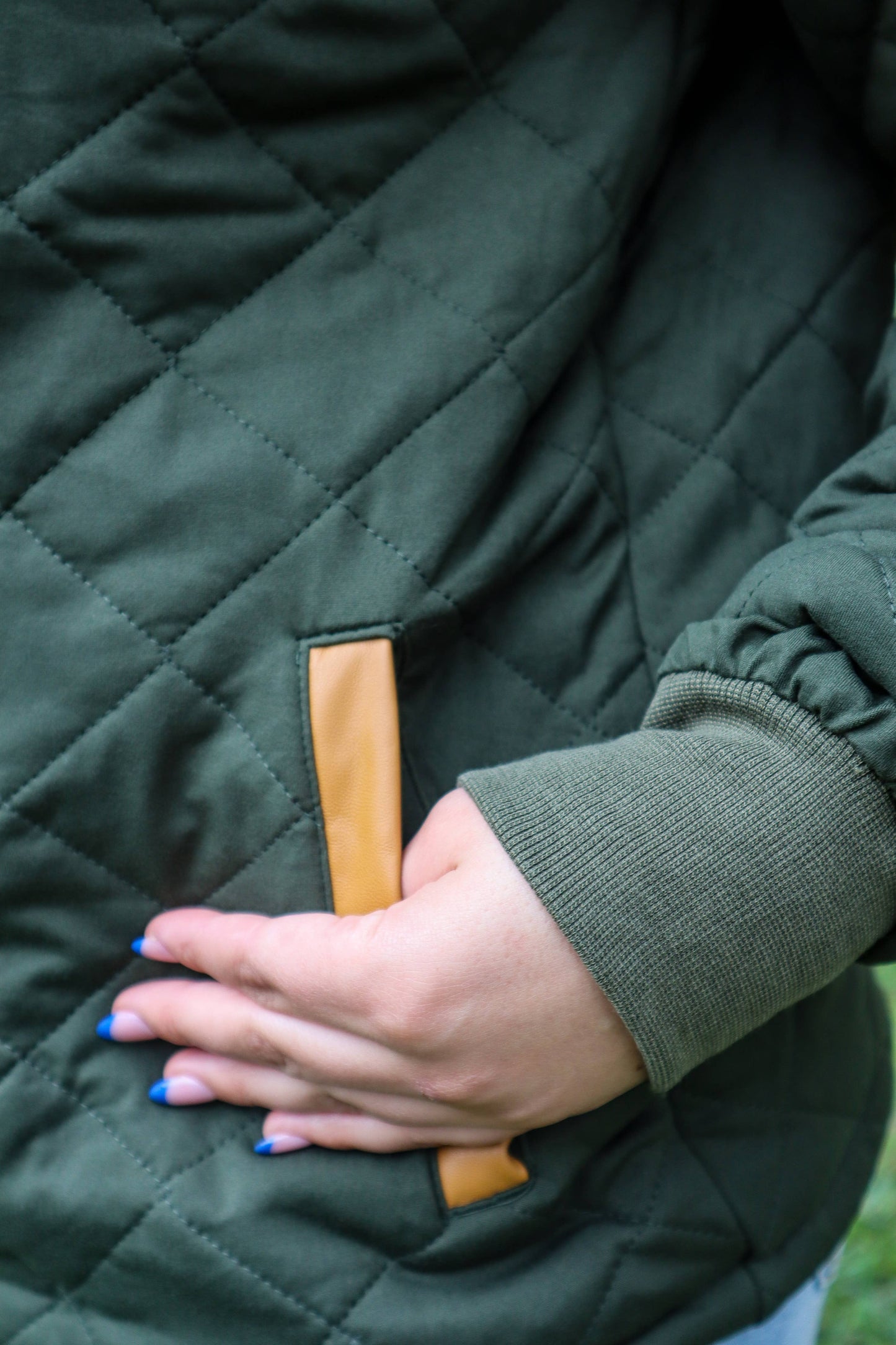 Carolina Fur Trimmed Quilted Jacket