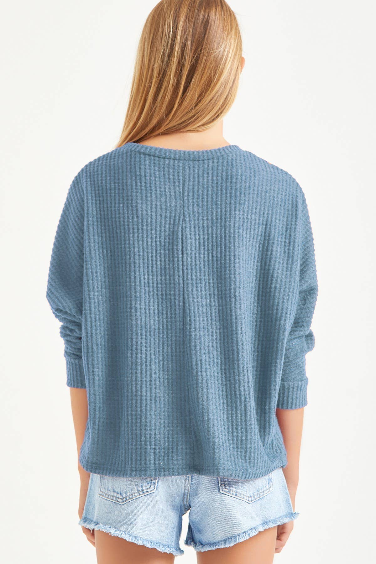 Leopard Colorblock Dolman Sleeve Sweater