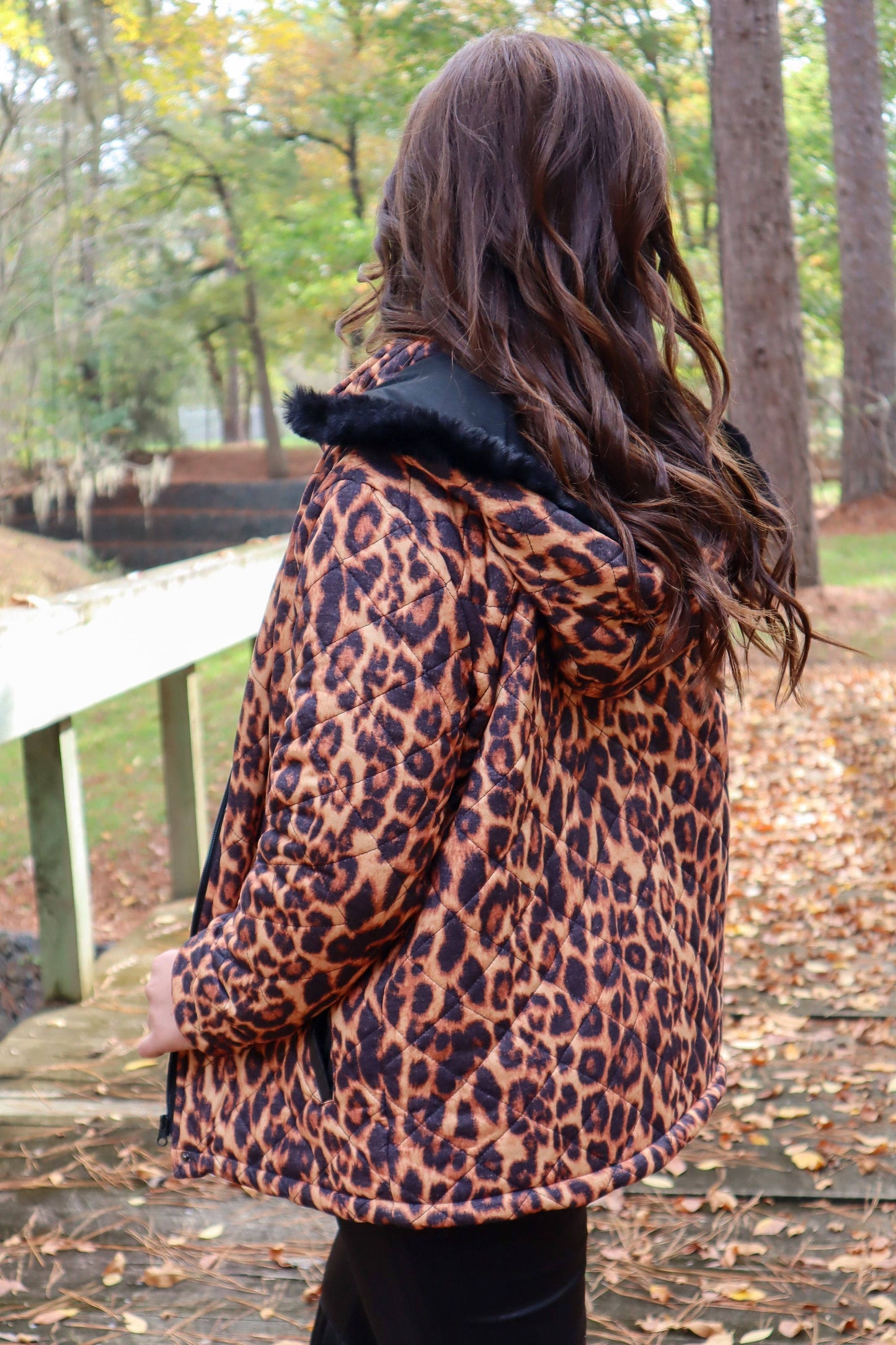 Carolina Fur Trimmed Quilted Jacket
