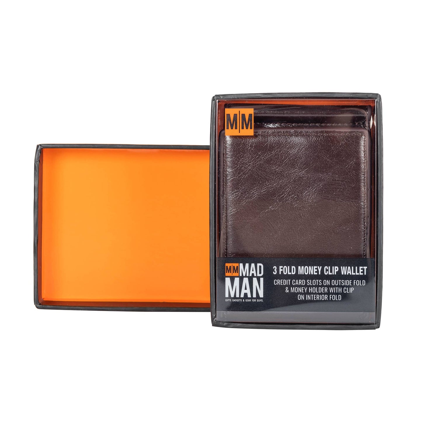 Tri Fold Money Clip Wallet