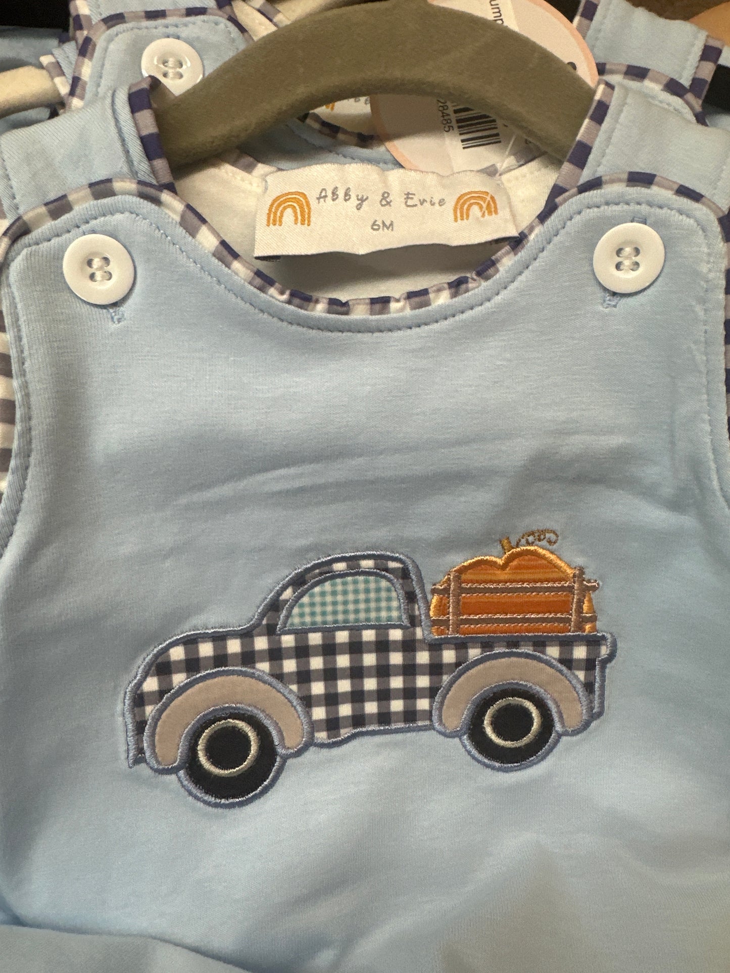Pumpkin Truck Appliqué JonJon