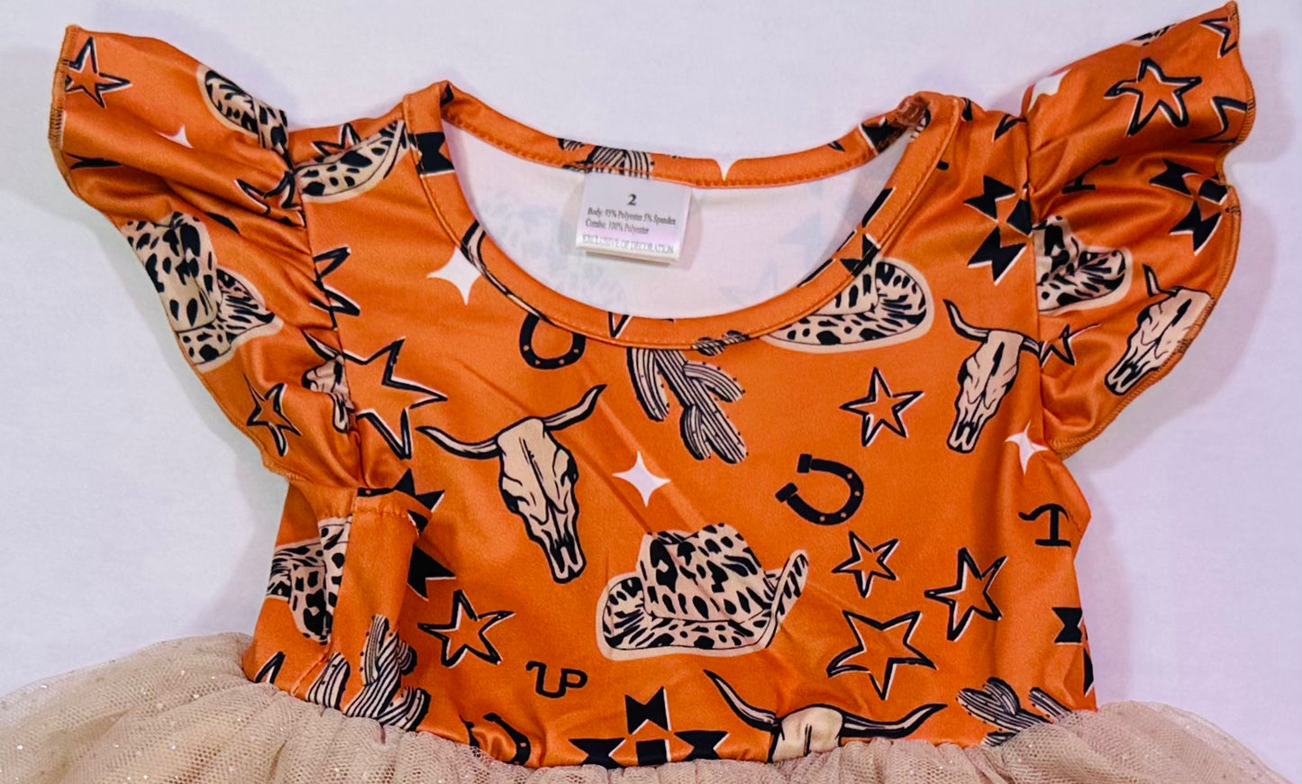 Wild West tutu dress
