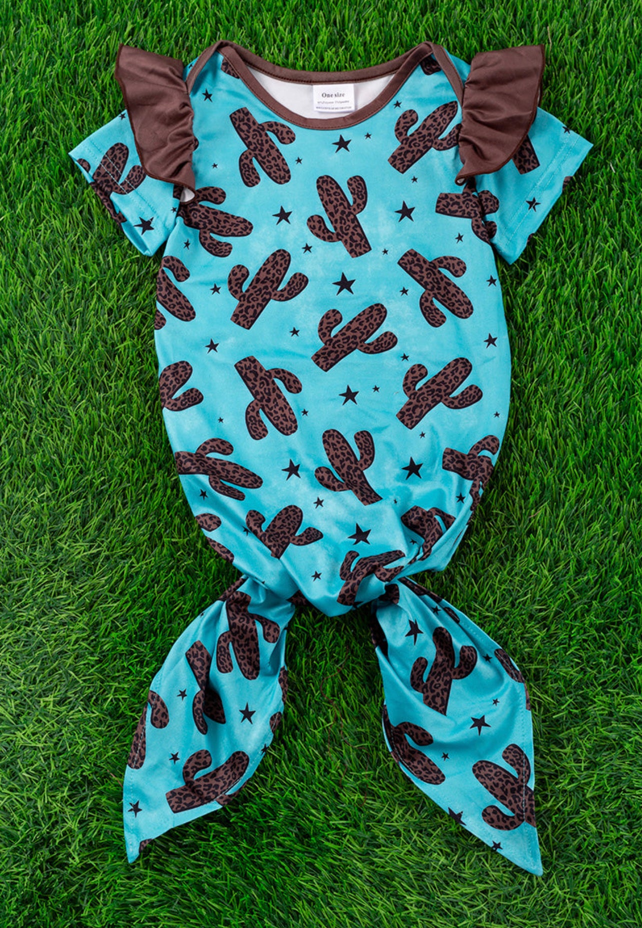 Cactus Baby Gown