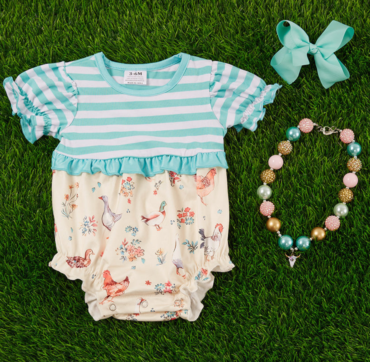 Feathered Friends Onesie