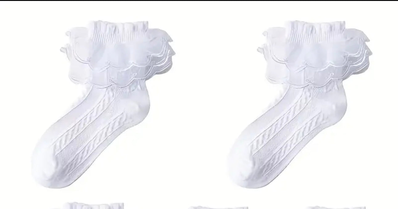 Lace Ankle Socks