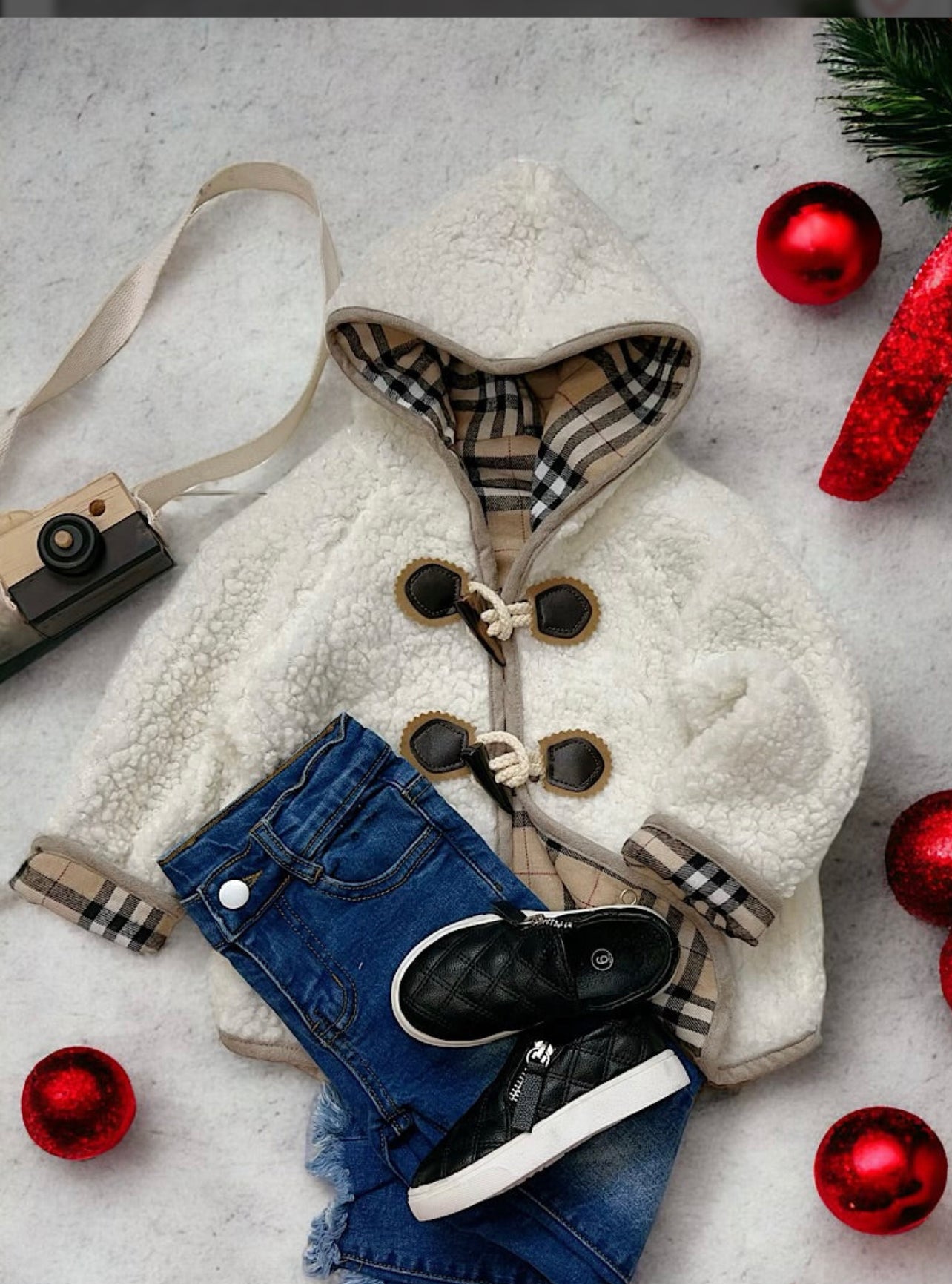 Plaid Reversible Jacket