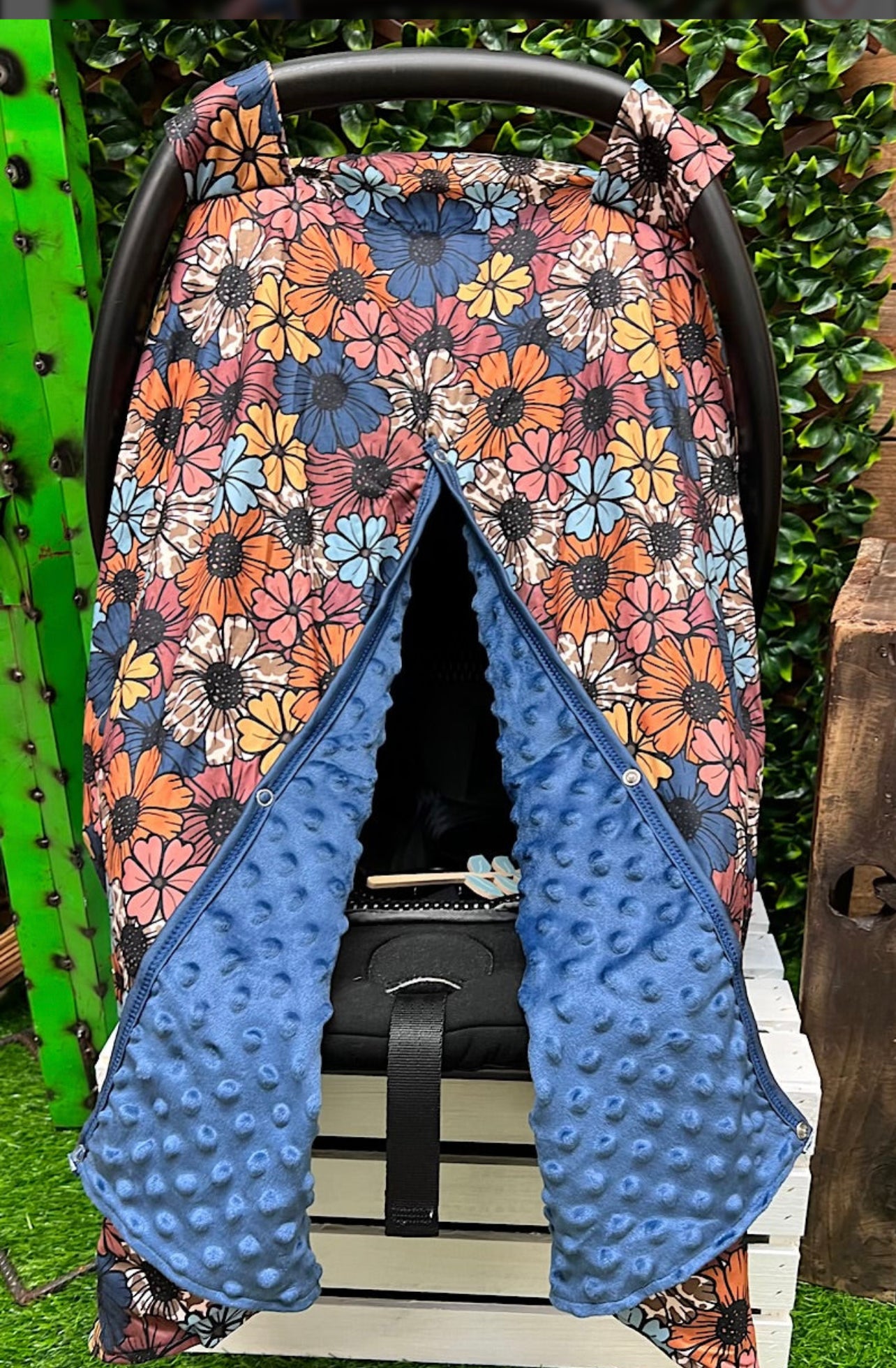 Floral Car Seat Cover