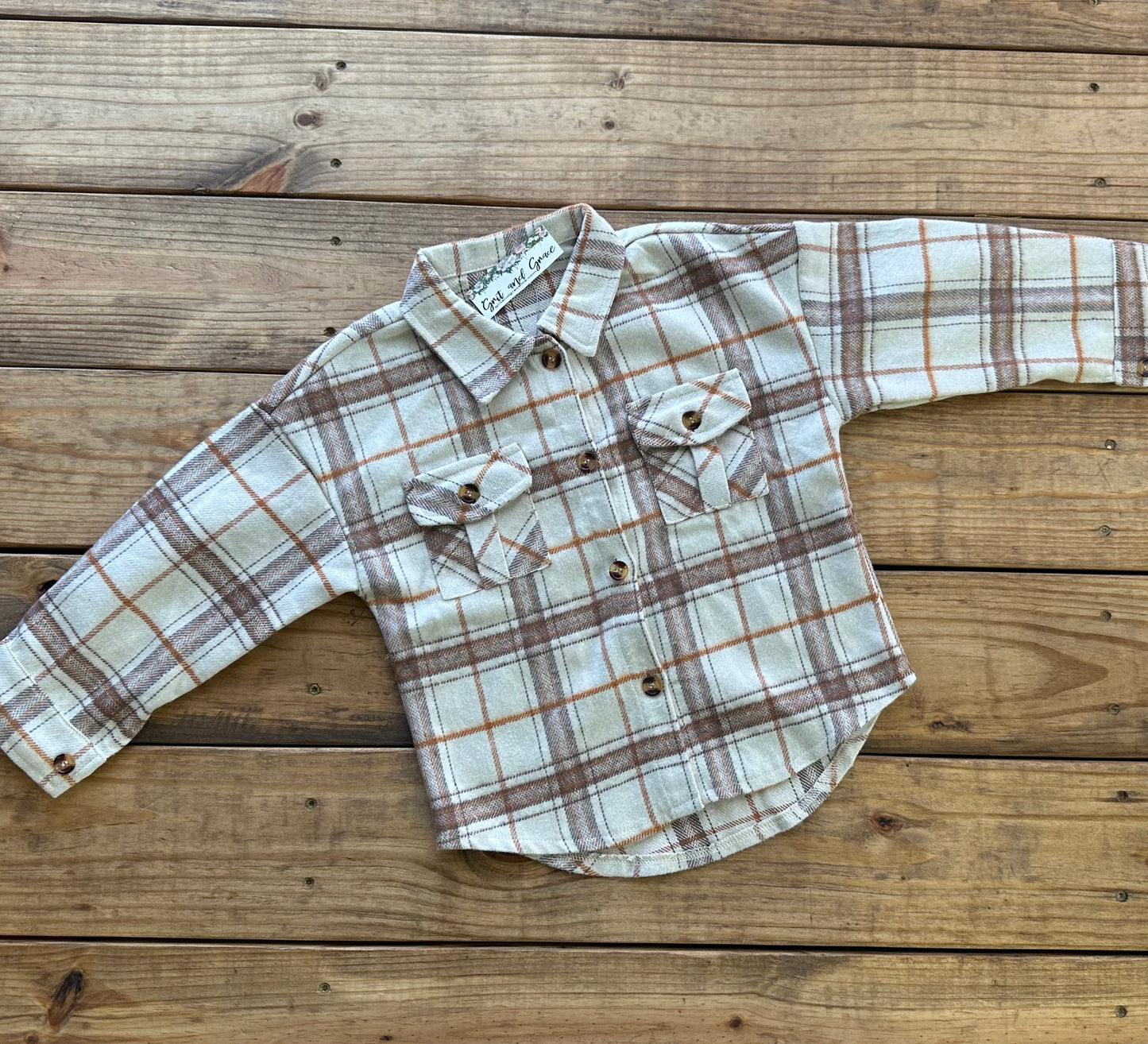 Plaid Unisex Shacket