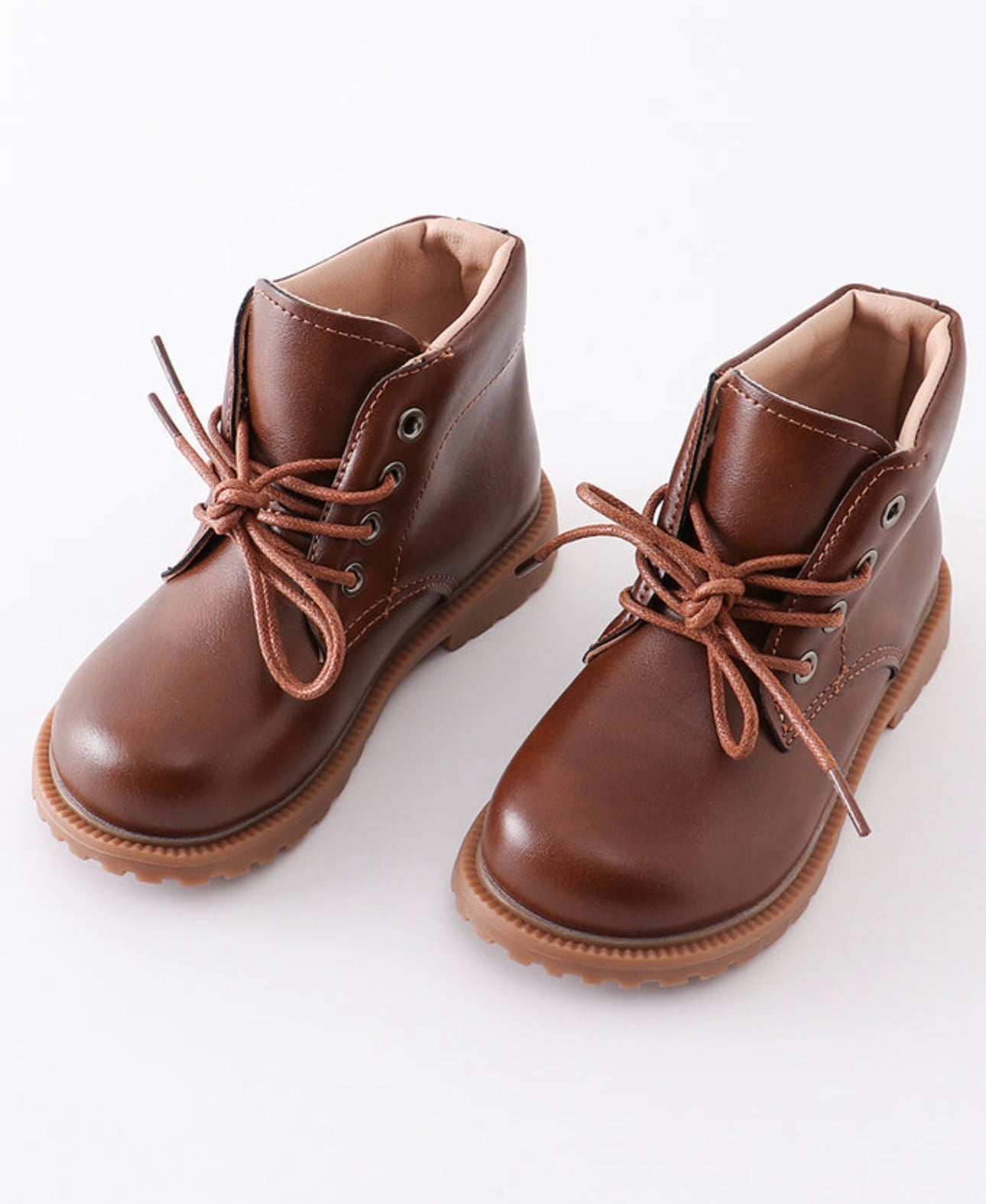 Brown lace up Boots