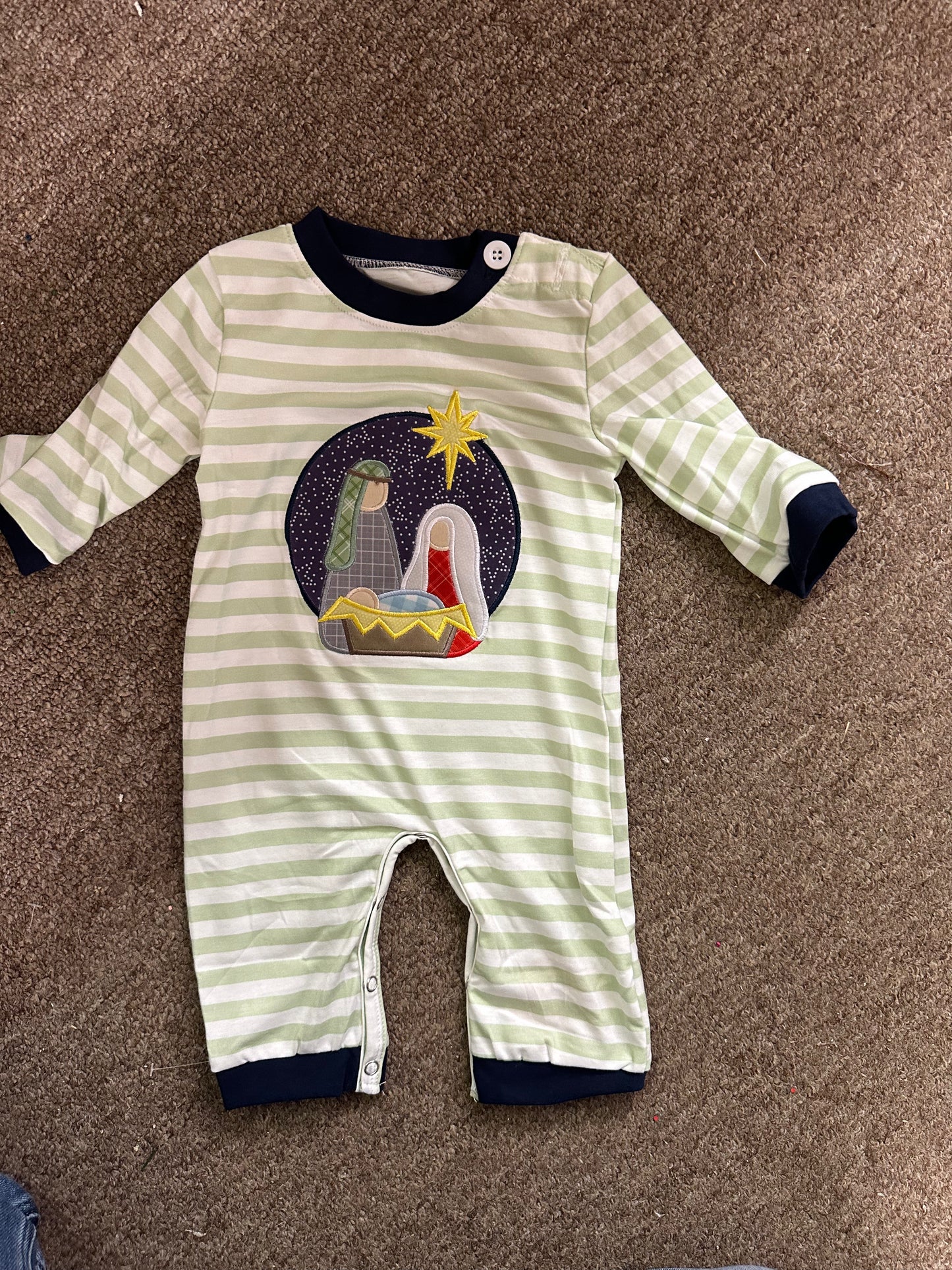 Boy Nativity Romper