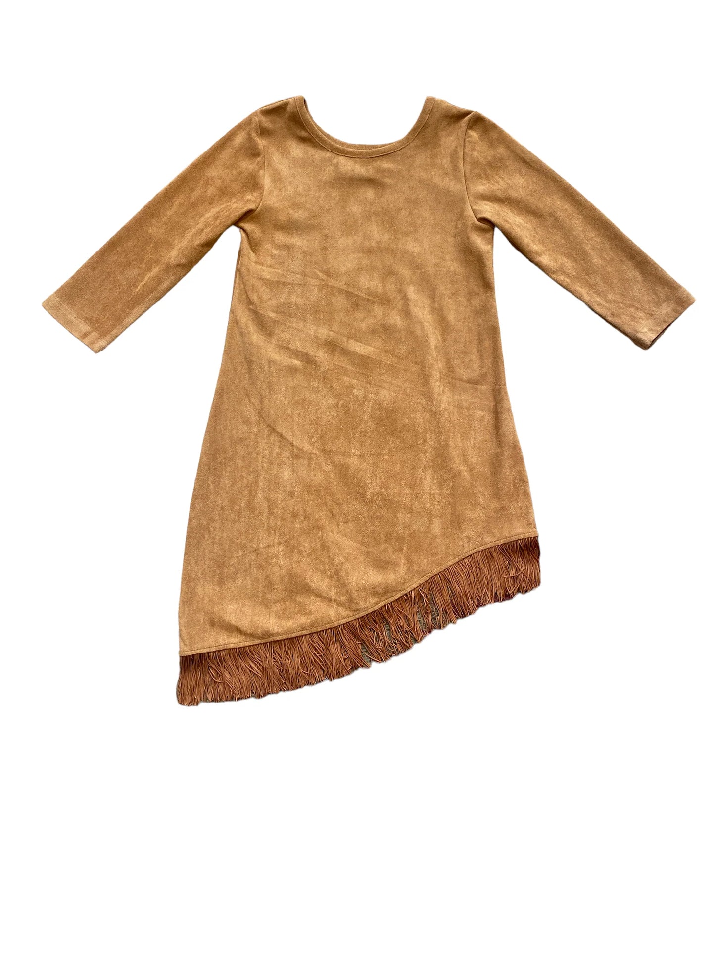Fringe Suede Dress