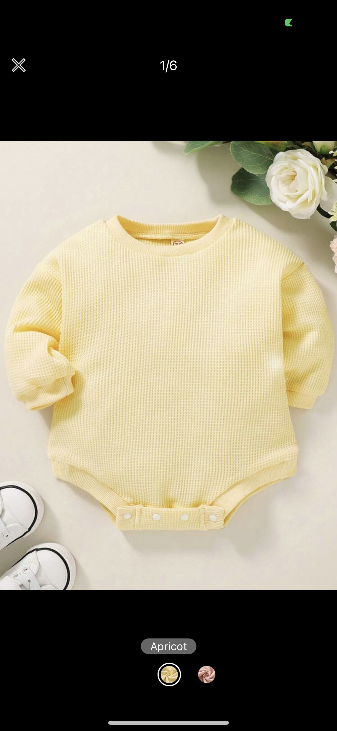 Waffle knit bubble
