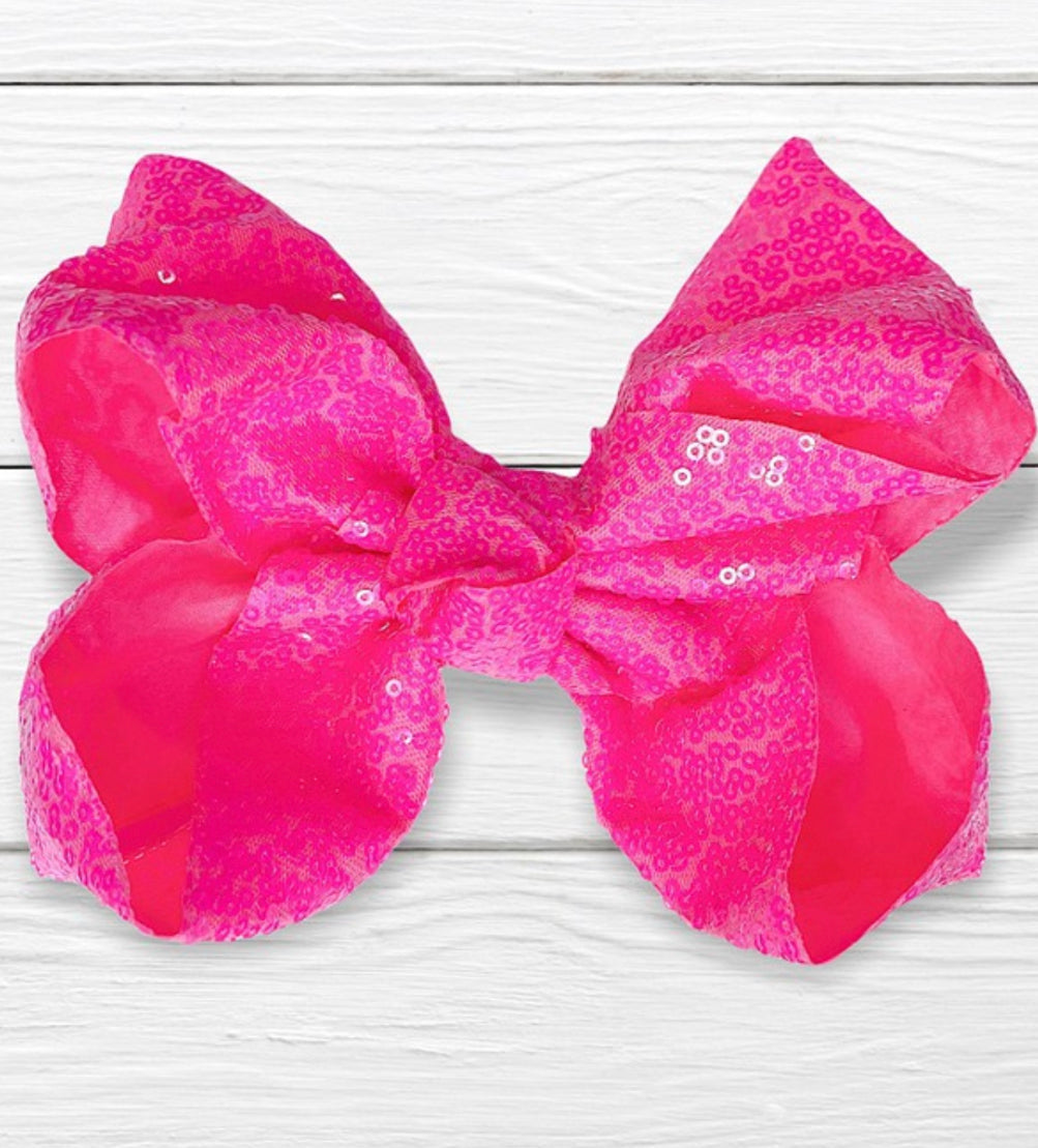 Sequin bows