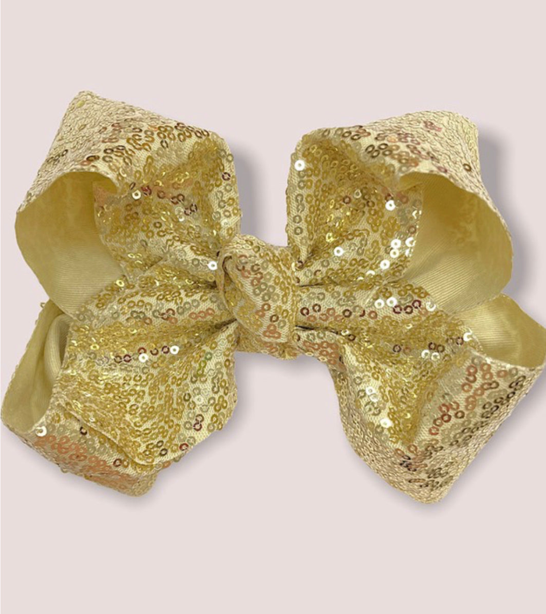 Sequin bows