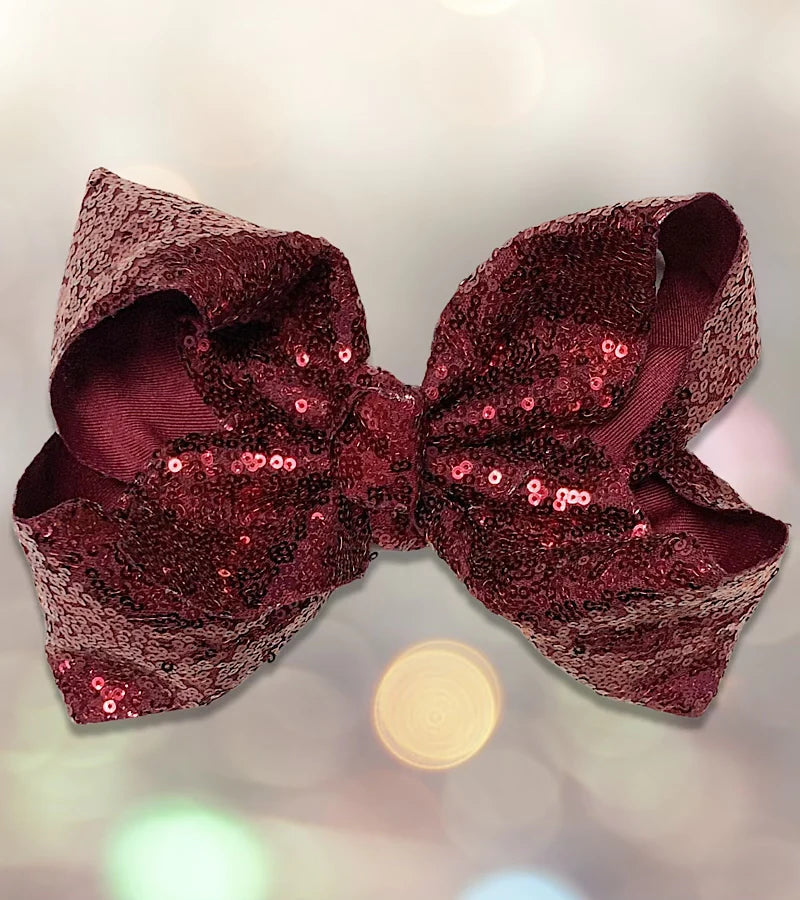 Sequin bows