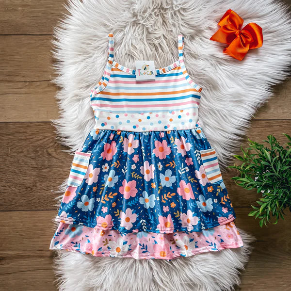 Vintage Floral Dress