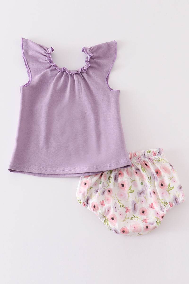 Chicken Print Diaper Set