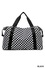Checkered Duffle Bag