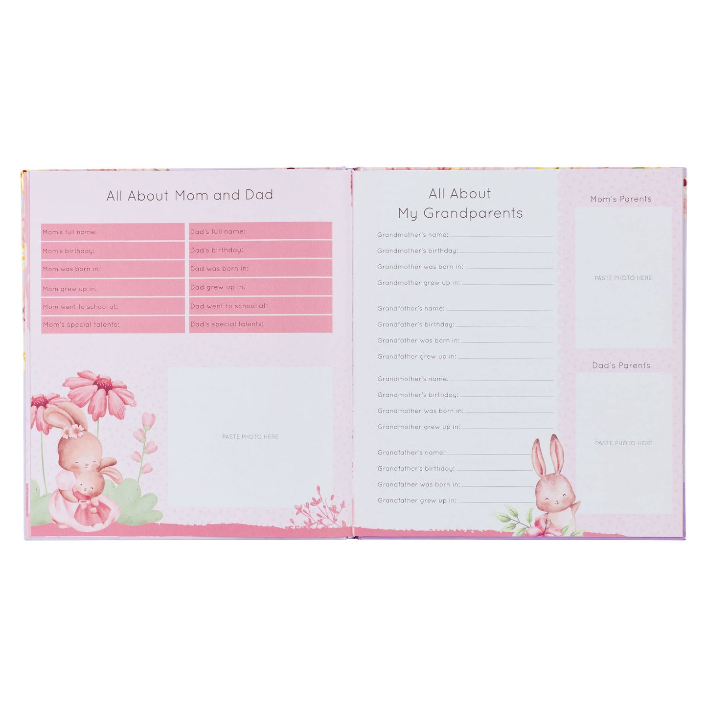 Baby Girls First Year Book