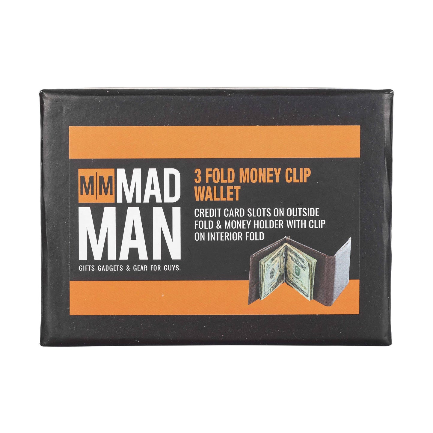 Tri Fold Money Clip Wallet