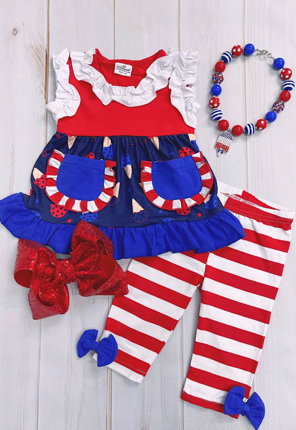 Icecream Cone Tunic Set