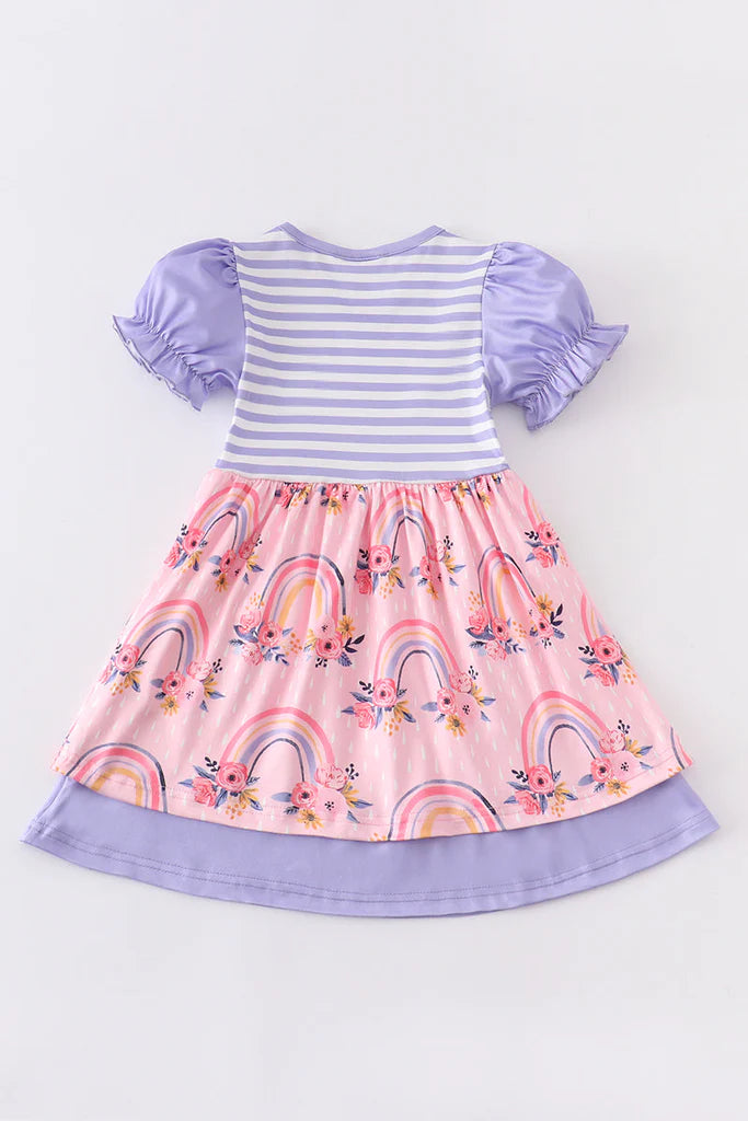 Purple Rainbow Dress