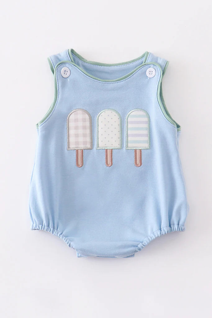 Blue Icecream Romper