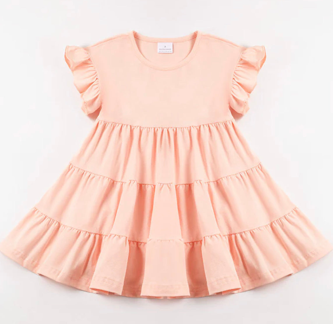 Sadie Pink Ruffle Dress