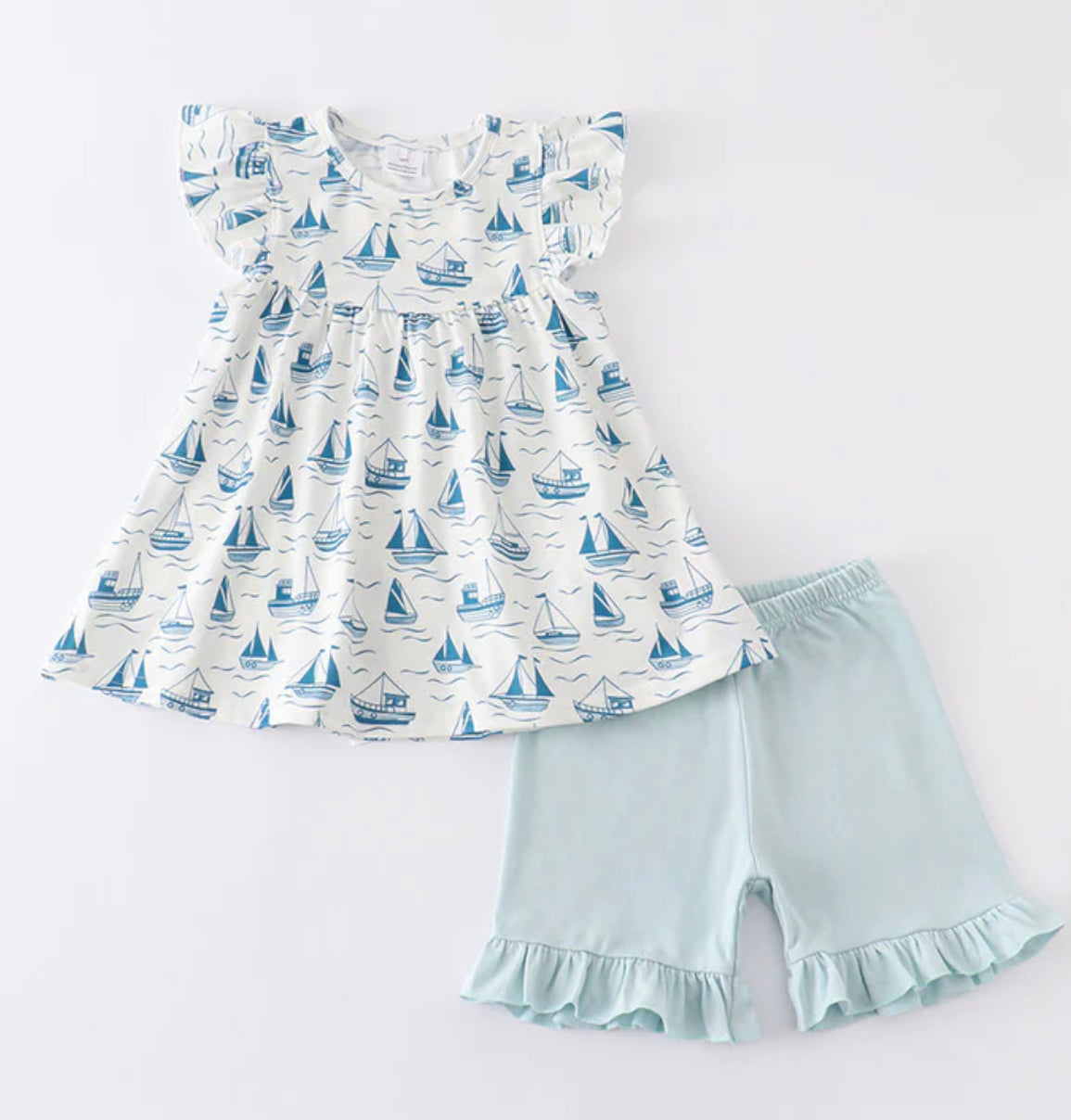 Green Sailboat Outfit