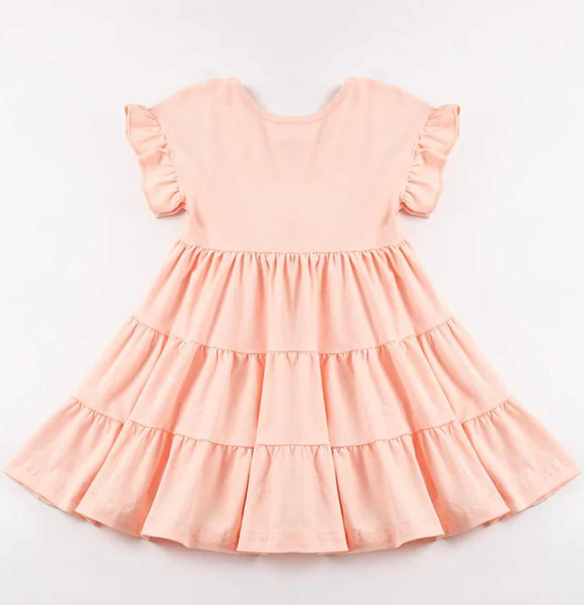 Sadie Pink Ruffle Dress