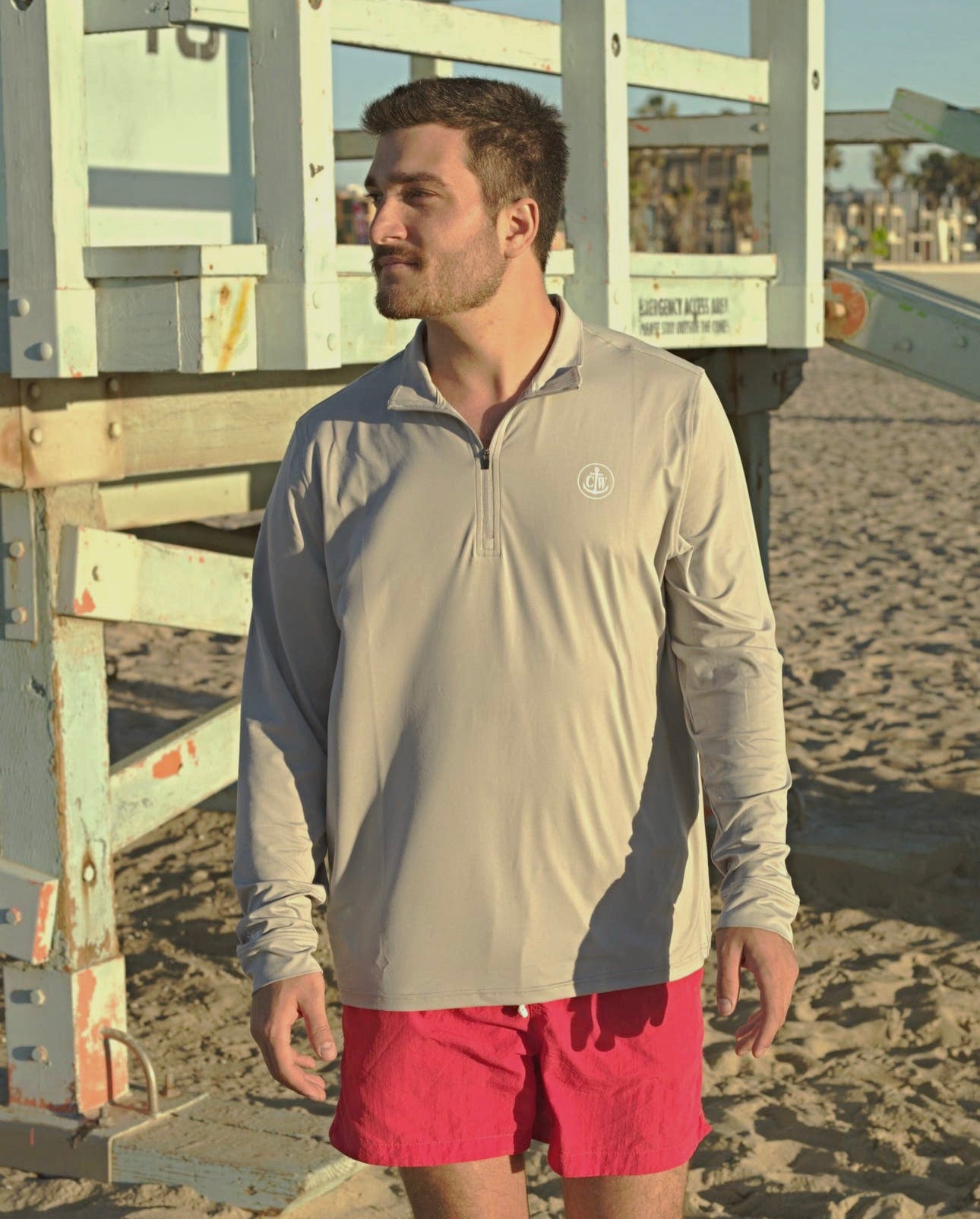 1/4 Zip UPF 50 Performance Tee