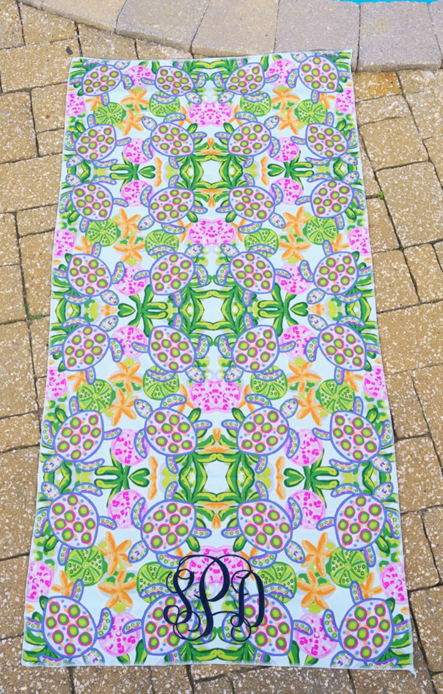 Hana Crab Beach Towel