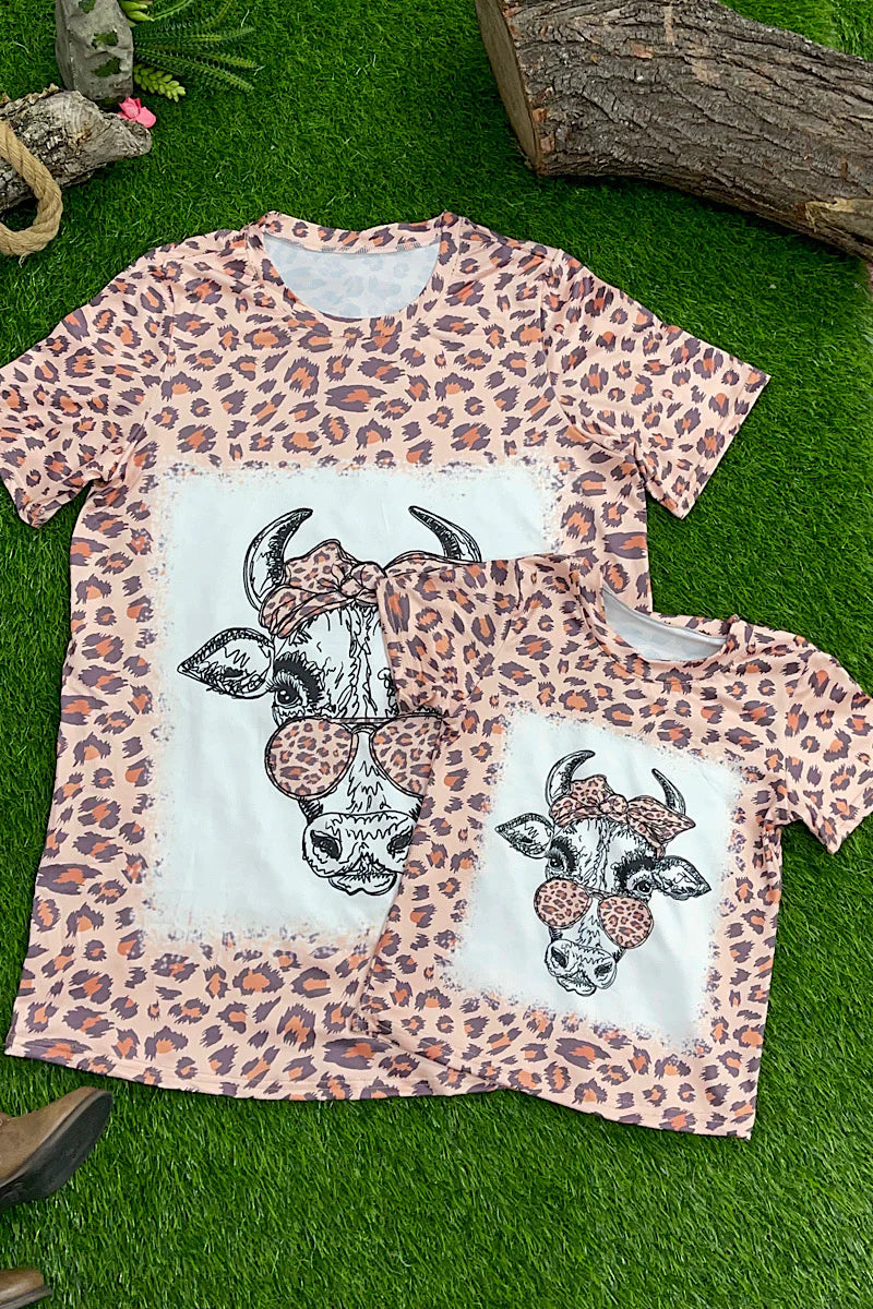 Mommy&Me Cow Shirt