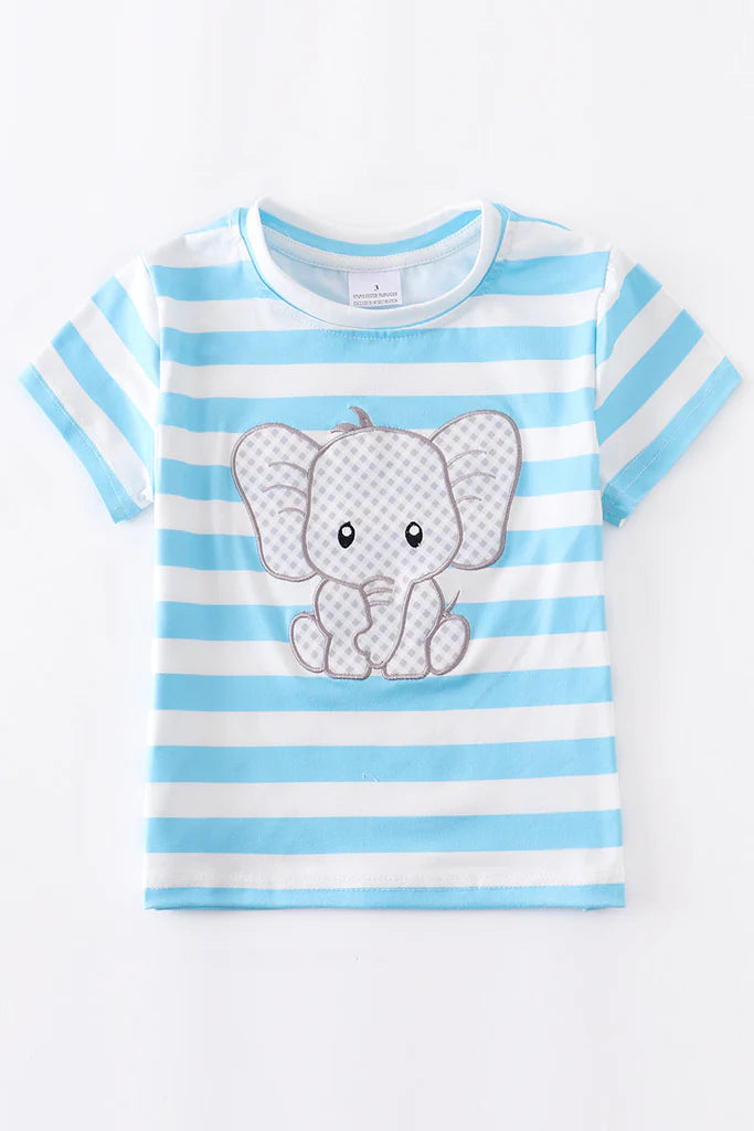Blue Elephant Shirt