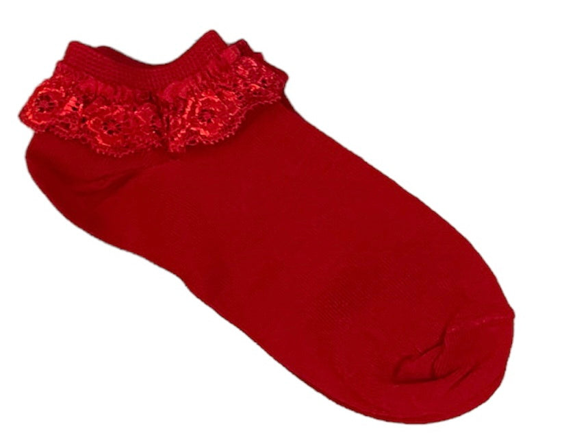 Lace Trim Socks